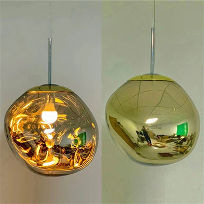 Complete Set of Luxurious Modern Pendant Light Lava Macaron Nordic