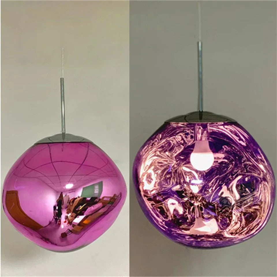Complete Set of Luxurious Modern Nordic Lava Macaron Pendant Light