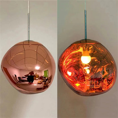 Complete Set of Luxurious Modern Nordic Lava Macaron Pendant Light
