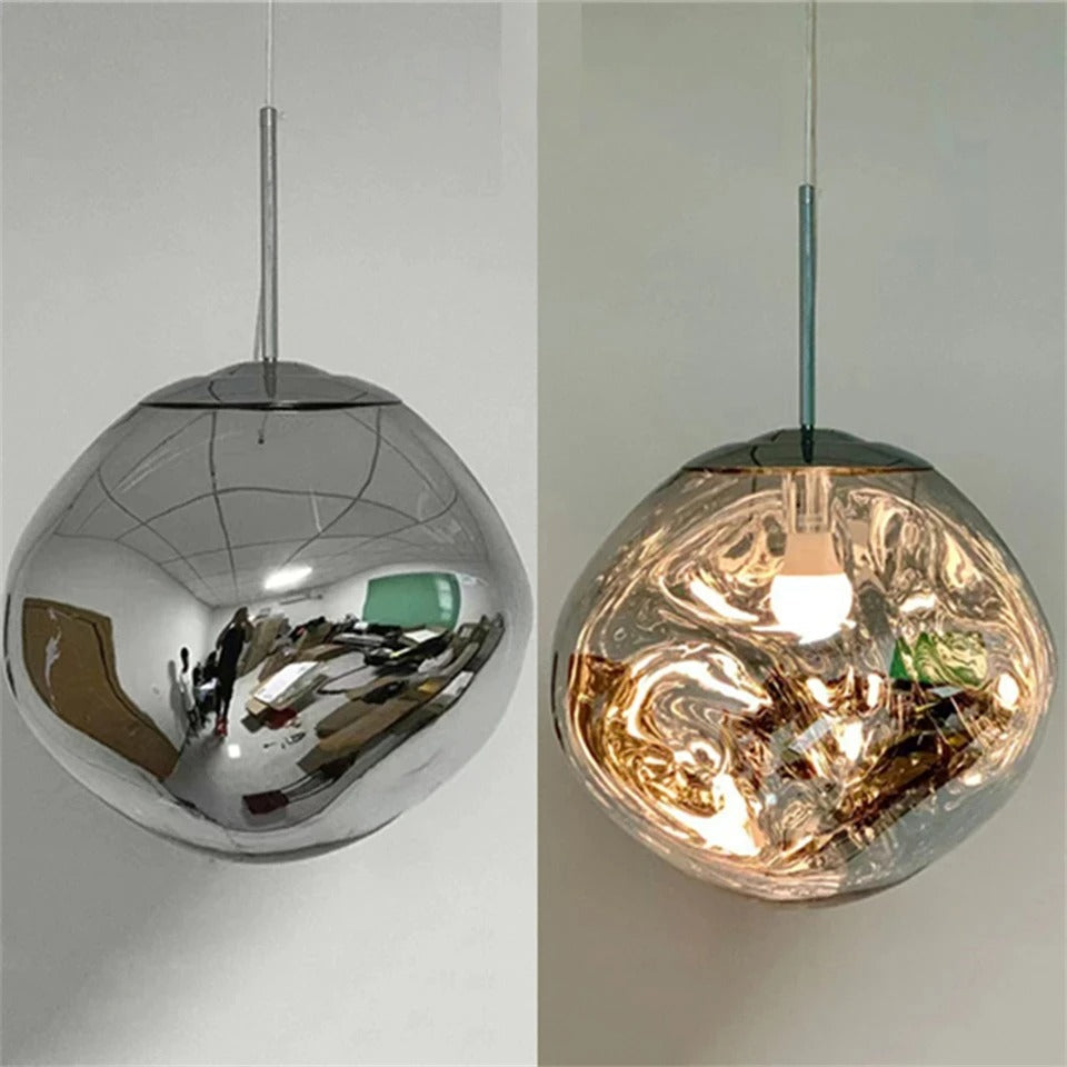 Complete Set of Luxurious Modern Nordic Lava Macaron Pendant Light