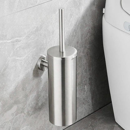 Brushed Stainless Steel Toothbrush Holder