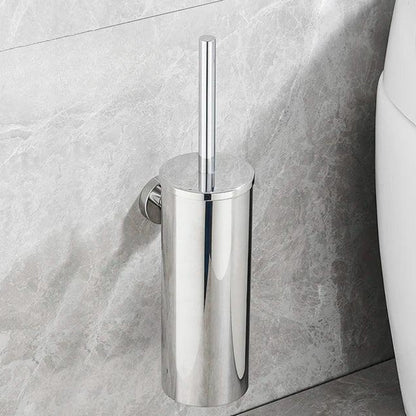 Brushed Stainless Steel Toothbrush Holder