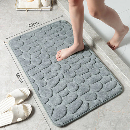 Non-Slip Absorbent and Soft Bathroom Mat 60x40cm