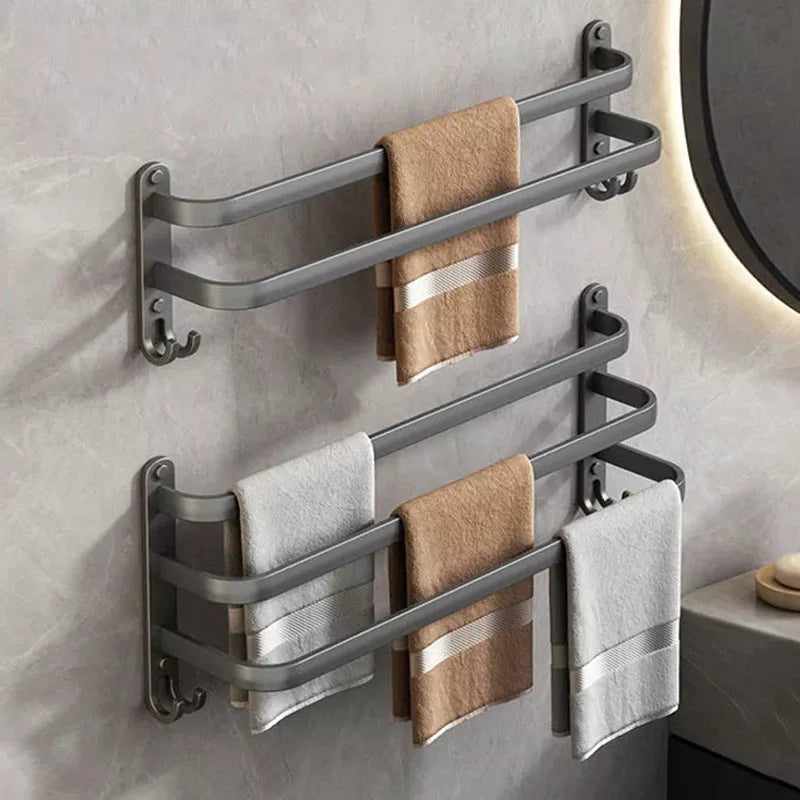 Double and Triple Bathroom Towel Holder