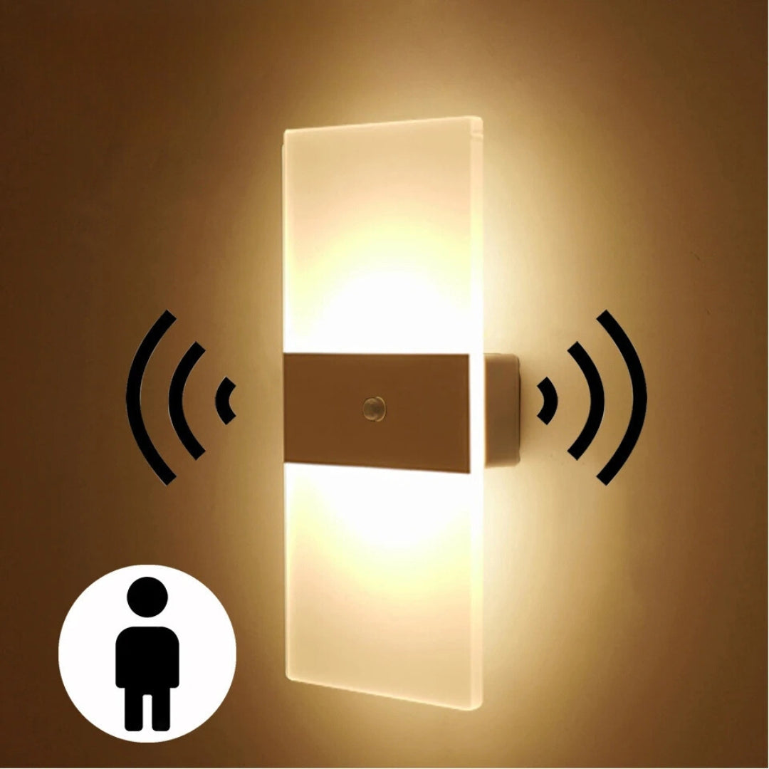 Transparent Wall Light with Motion Sensor
