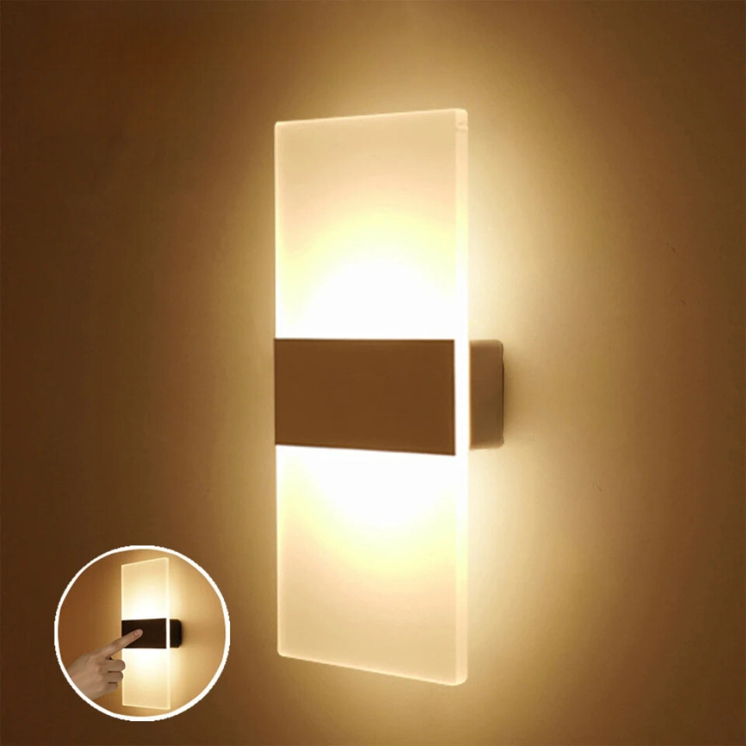 Transparent Wall Light with Motion Sensor