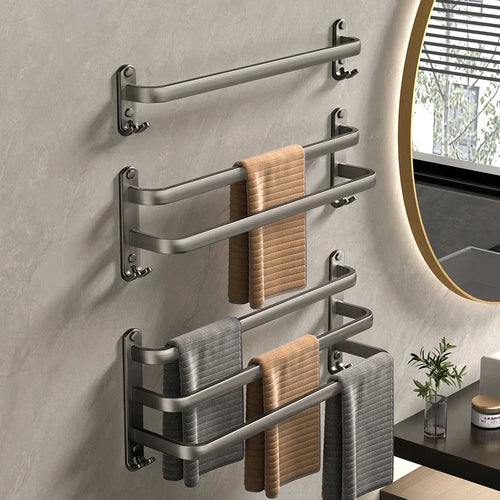 Double and Triple Bathroom Towel Holder