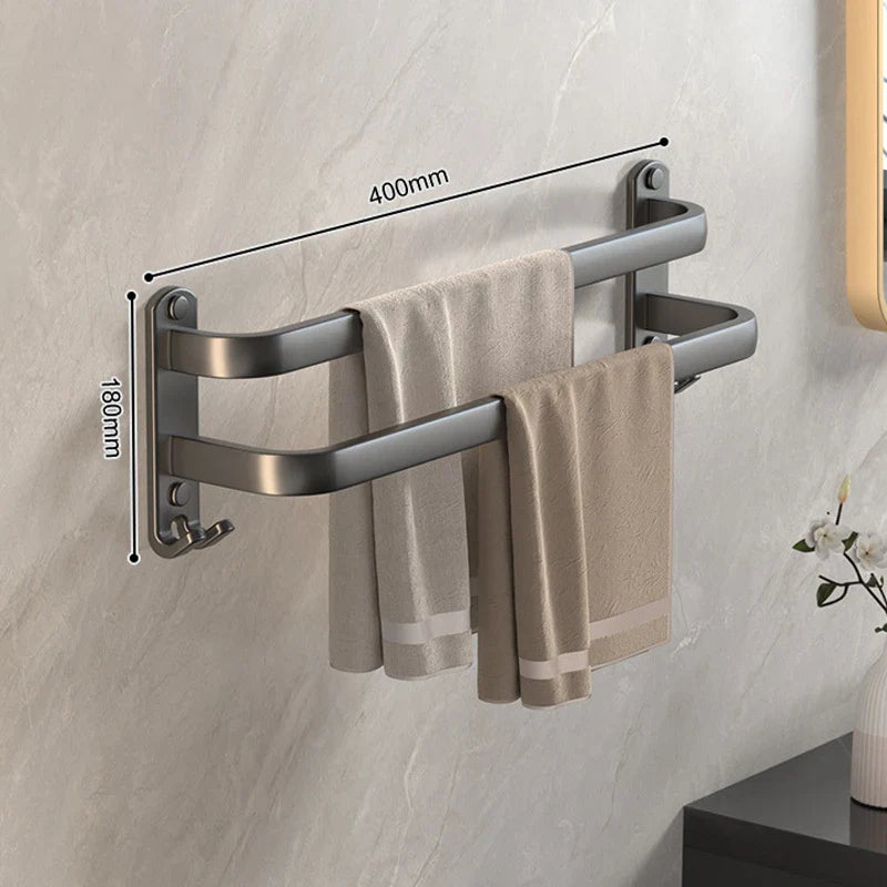 Double and Triple Bathroom Towel Holder