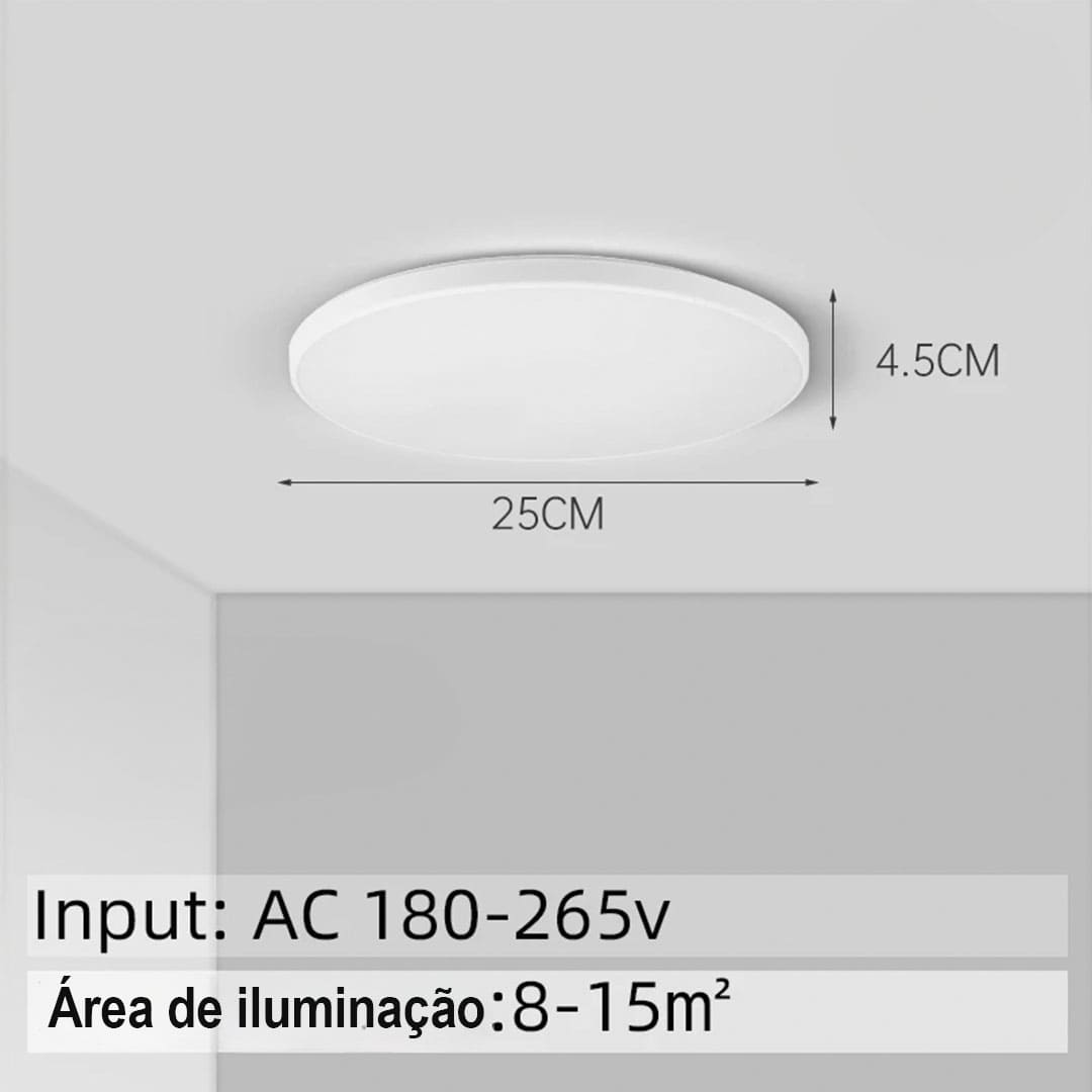 Modern Round Surface Mounted LED Ceiling Light