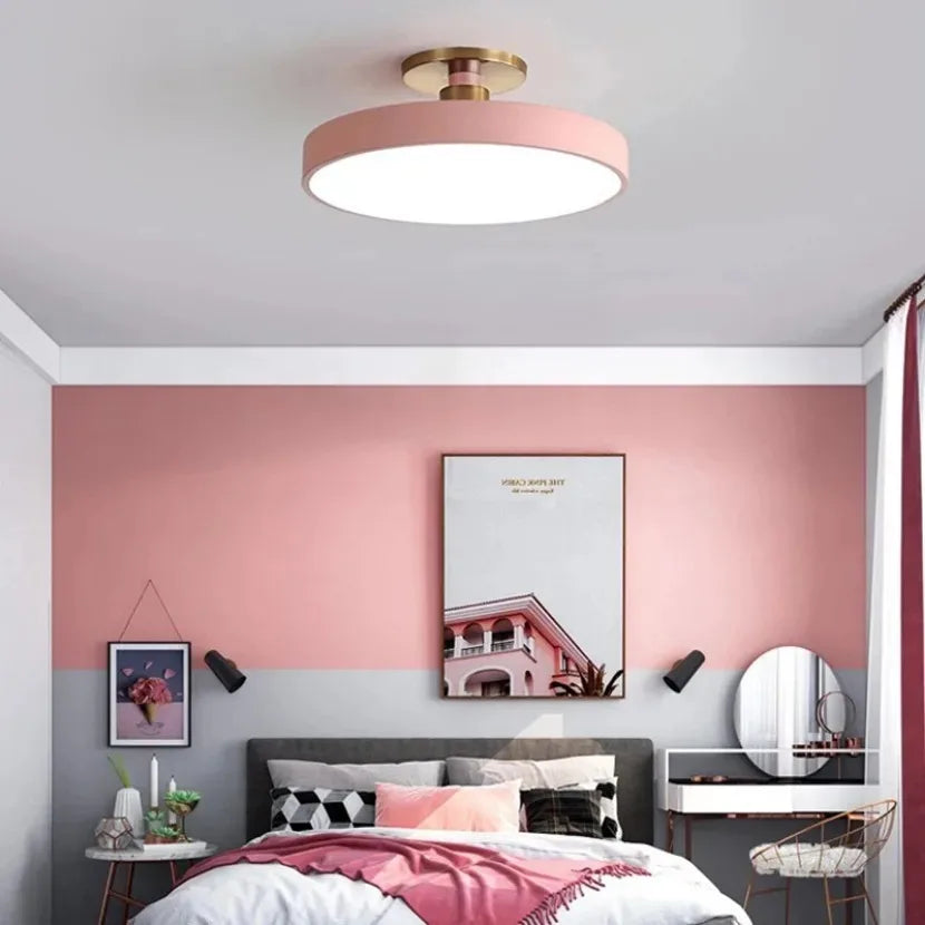 Round LED Ceiling Light Surface Mount Nordic Model