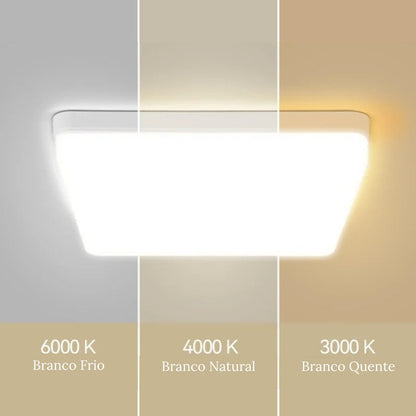 Square LED Ceiling Light Bivolt