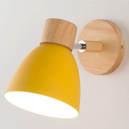 Internal Wall Sconce Wooden