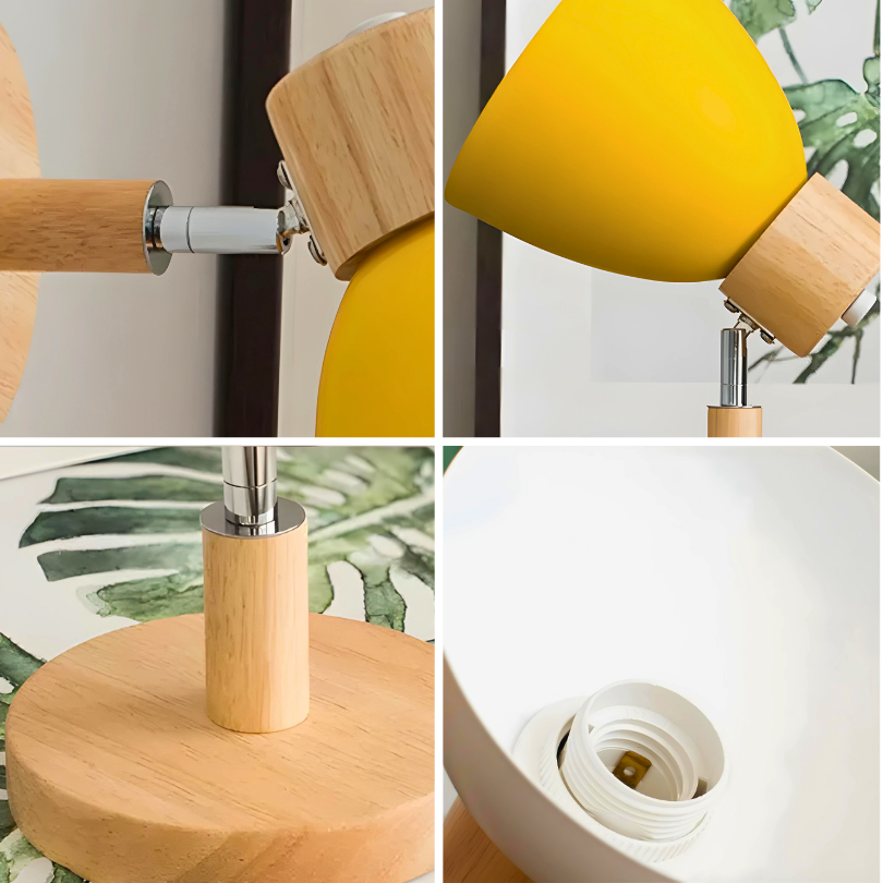 Internal Wall Sconce Wooden