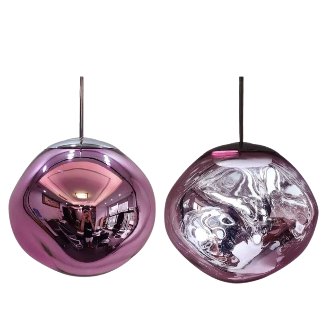 Complete Set of Luxurious Modern Pendant Light Lava Macaron Nordic