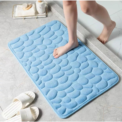 Non-Slip Absorbent and Soft Bathroom Mat 60x40cm