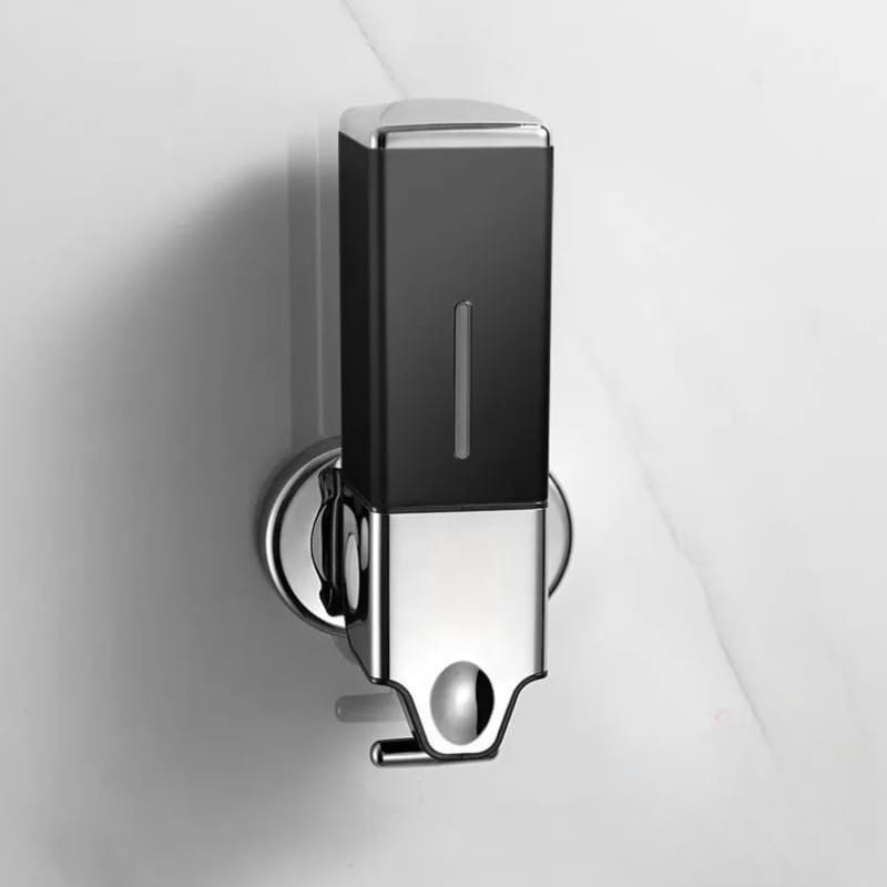 Wall-Mounted Liquid Soap Dispenser for Shampoo and Conditioner Square