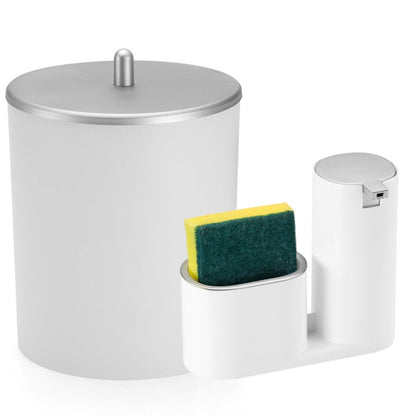 5L Kitchen Bin Set with Luxury Detergent Dispenser