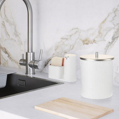 5L Kitchen Bin Set with Luxury Detergent Dispenser