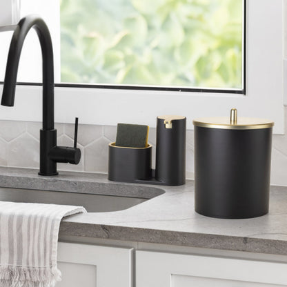 5L Kitchen Bin Set with Luxury Detergent Dispenser