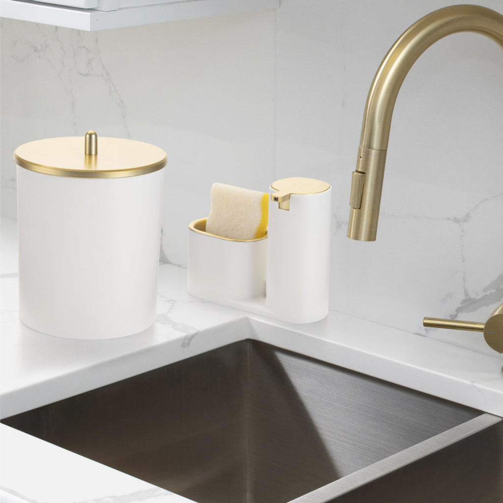 5L Kitchen Bin Set with Luxury Detergent Dispenser