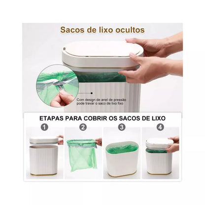 Automatic Bathroom Bin with Sensor