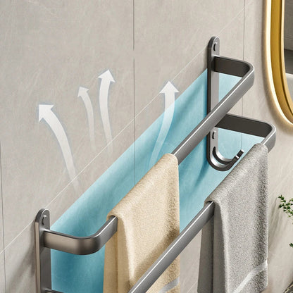 Double and Triple Bathroom Towel Holder