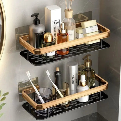 Corner Bathroom Shelves Shampoo Holder in Aluminium
