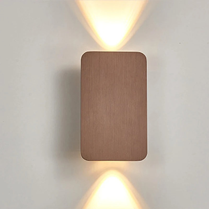 Wooden Outdoor Wall Light