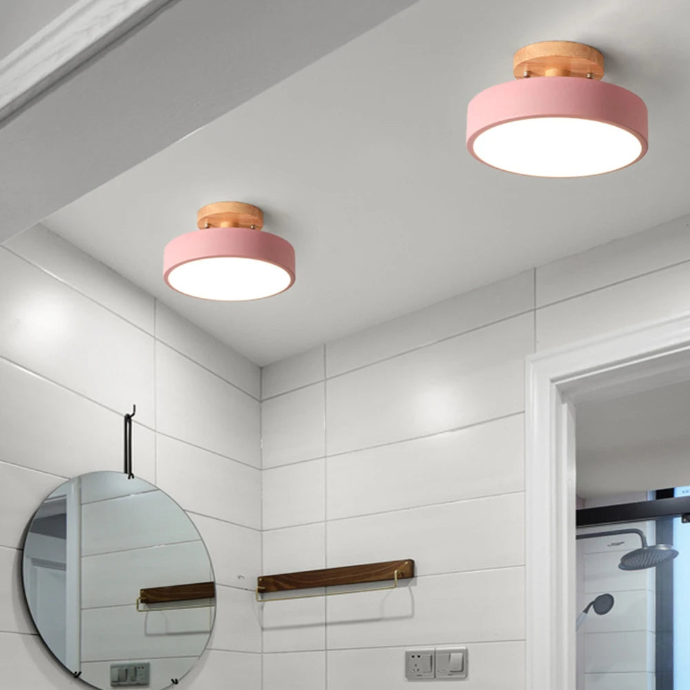 Round Ceiling LED Light Nordic Style