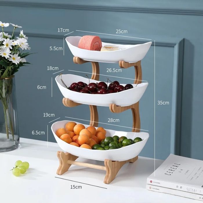 2 to 3 Tier Fruit Bowl