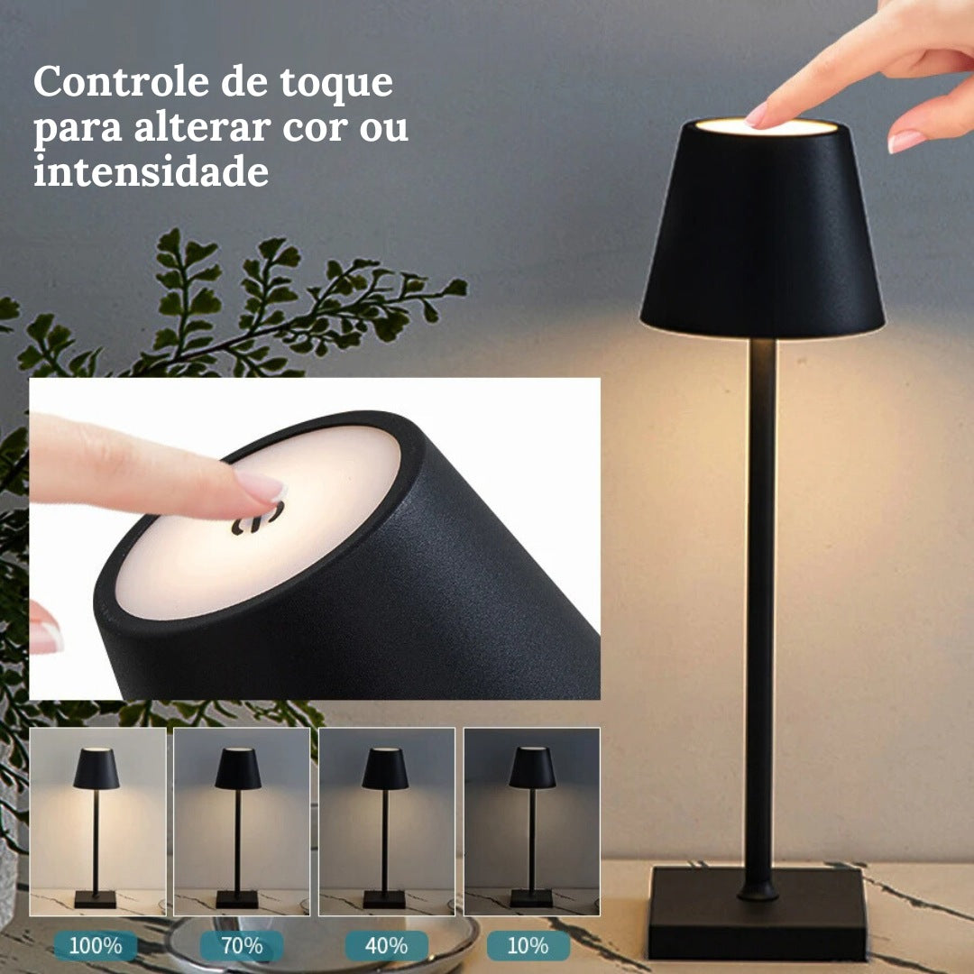 Wireless Dimmable Table Lamp