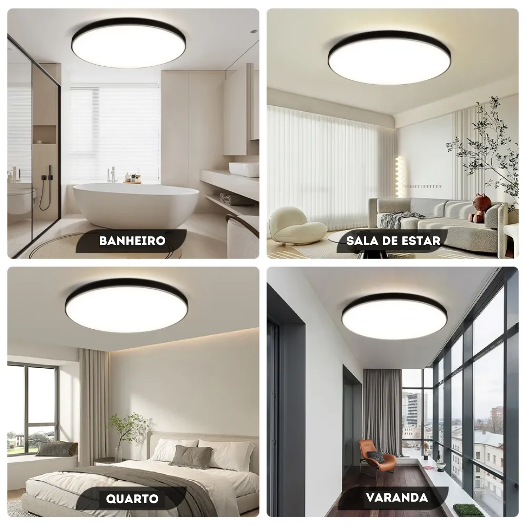 Modern Round Decorative Surface-Mounted LED Ceiling Light