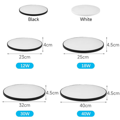 Modern Round Decorative Surface-Mounted LED Ceiling Light
