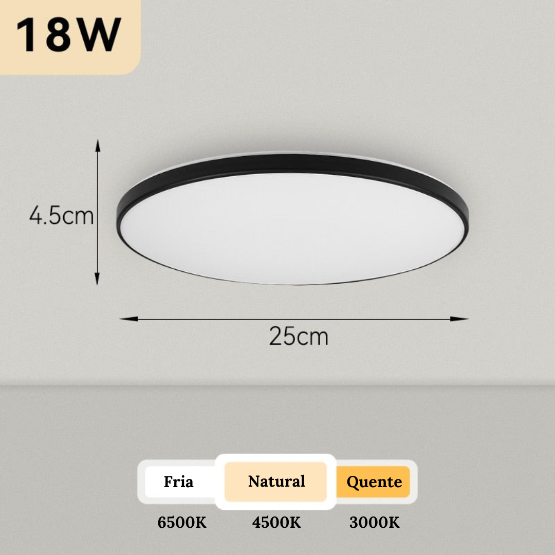 Modern Round Decorative Surface Mounted LED Ceiling Light