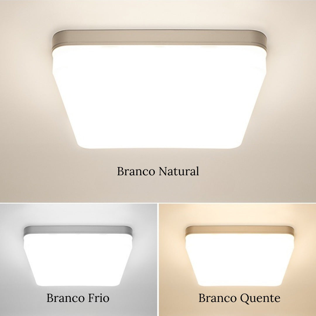Square LED Ceiling Light Bivolt