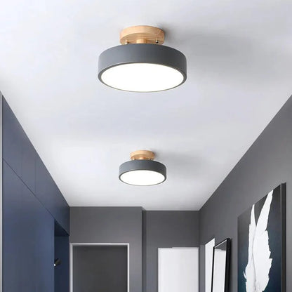 Round Ceiling LED Light Nordic Style