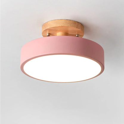 Round Ceiling LED Light Nordic Style