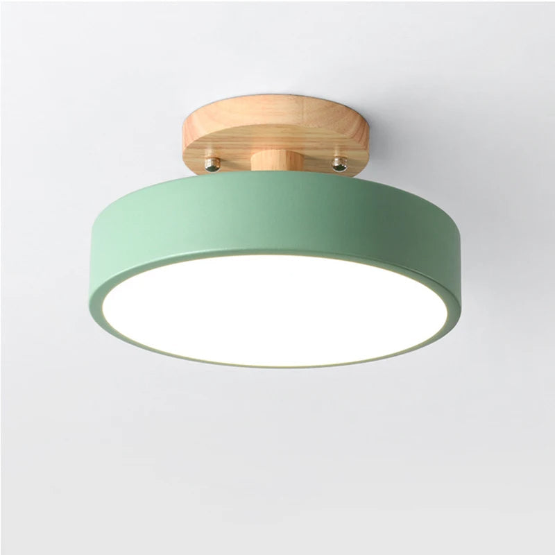 Round Ceiling LED Light Nordic Style