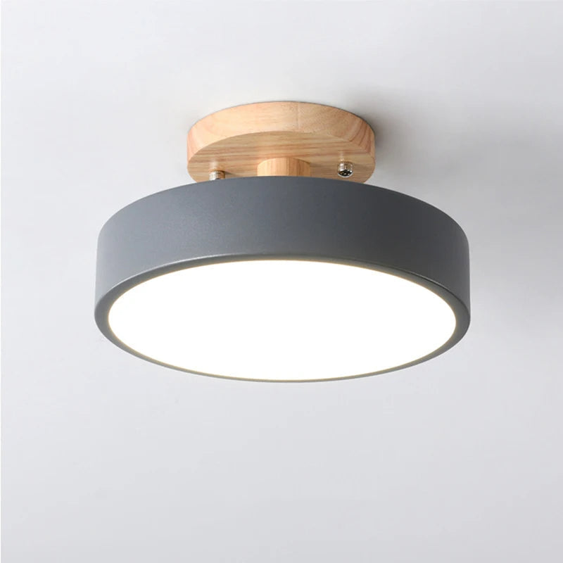 Round Ceiling LED Light Nordic Style