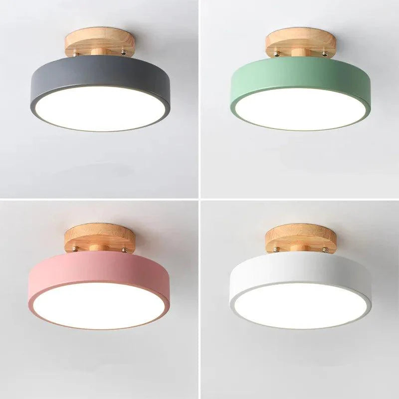 Round Ceiling LED Light Nordic Style