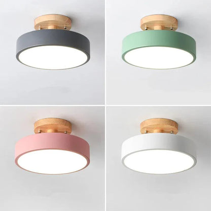 Round Ceiling LED Light Nordic Style