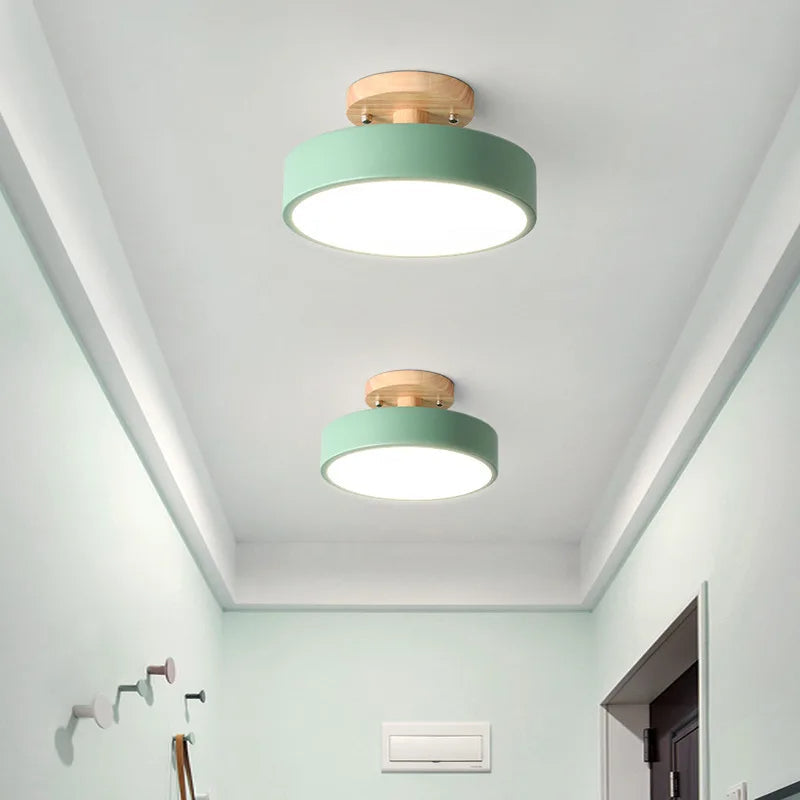 Round Ceiling LED Light Nordic Style