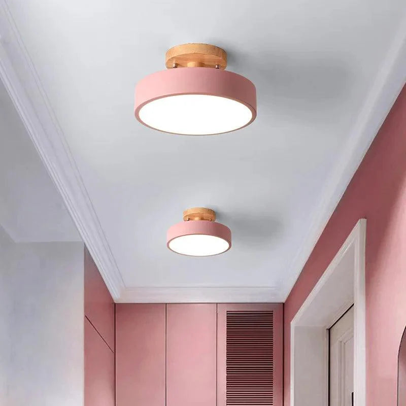 Round Ceiling LED Light Nordic Style