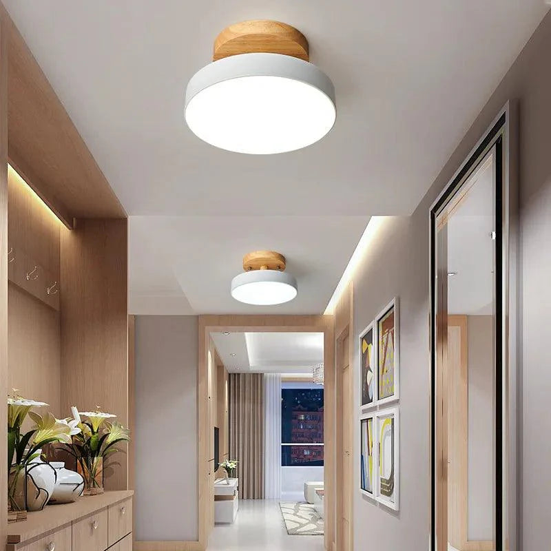 Round Ceiling LED Light Nordic Style