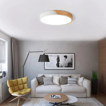 Round LED Ceiling Light Nordic Style
