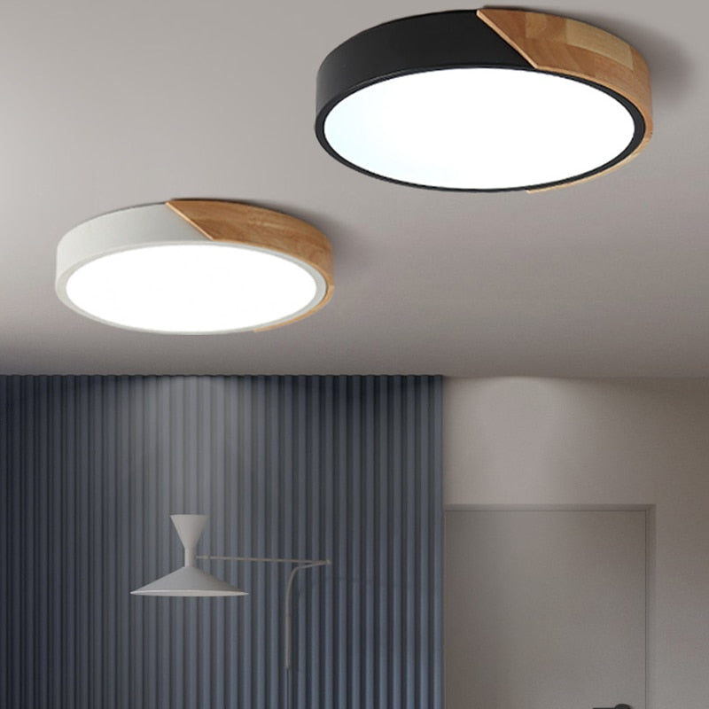 Round LED Ceiling Light Nordic Style