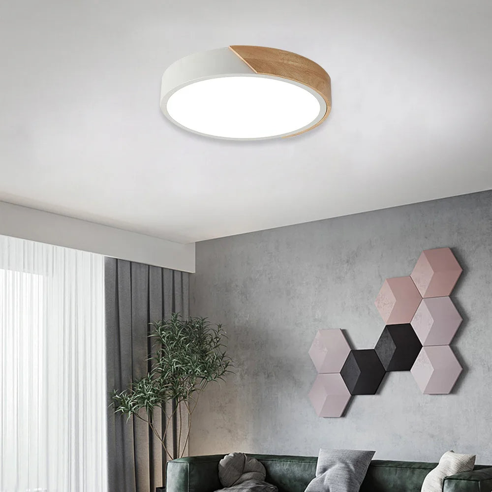 Round LED Ceiling Light Nordic Style