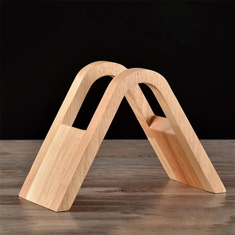 Wooden Coffee Filter Holder Paper Filter Stand