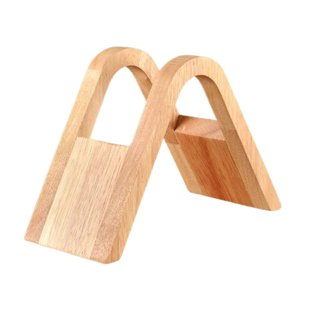 Wooden Coffee Filter Holder Paper Filter Stand