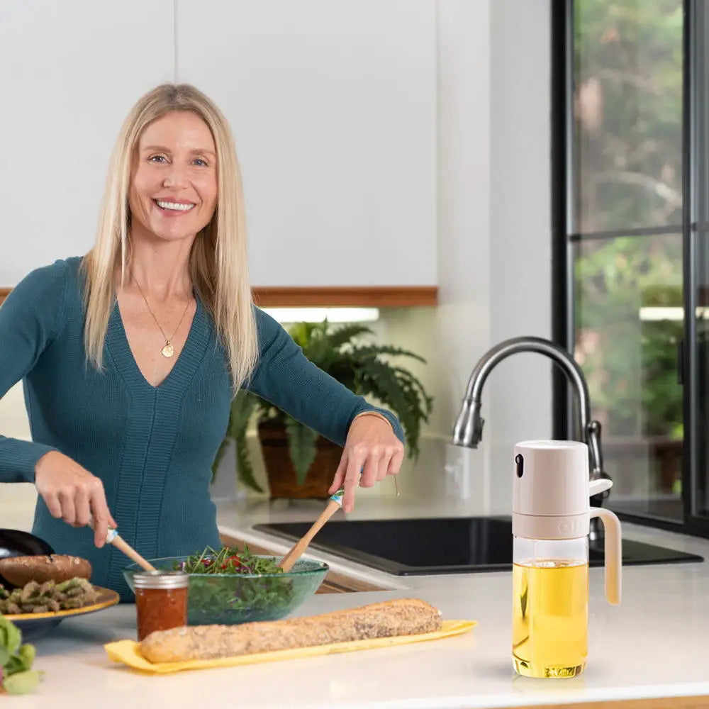 Oil Spray Bottle Vinegar Oil Seasoning Sprayer